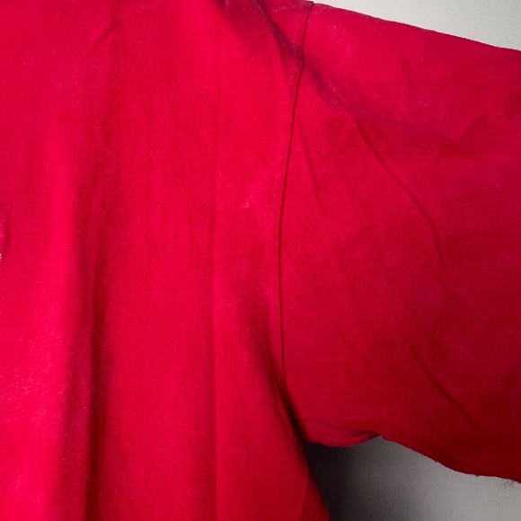 Crable Sportswear Inc Red NC State Wolfpack Embroidered Short Sleeve Shirt XL - Picture 8 of 14